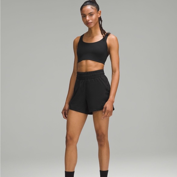 Track That Mid-Rise Lined Short 5" In Black - Picture 1 of 9